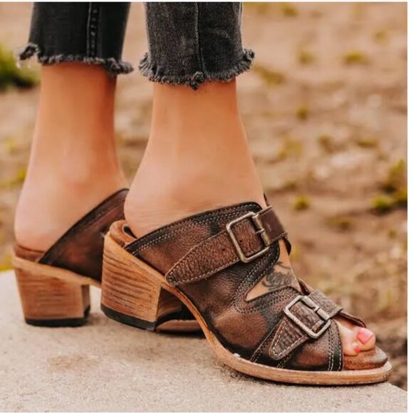 Freebird by Steven Shoes - Freebird by Steven Caprice mule heels